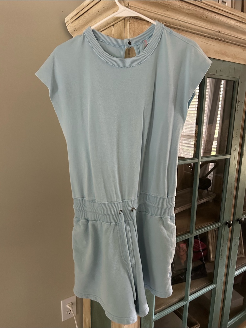 Free people Light Blue Casual Romper